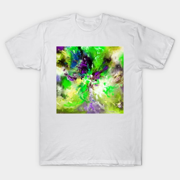 Abstract light T-Shirt by OLHADARCHUKART